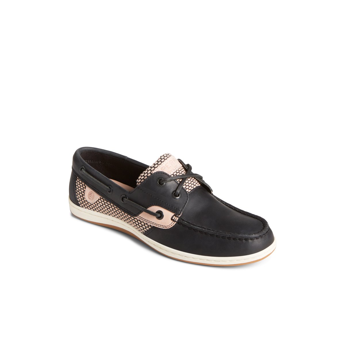 Black Sperry Koifish Two-Tone Boat Shoe | 5314-KGNFV