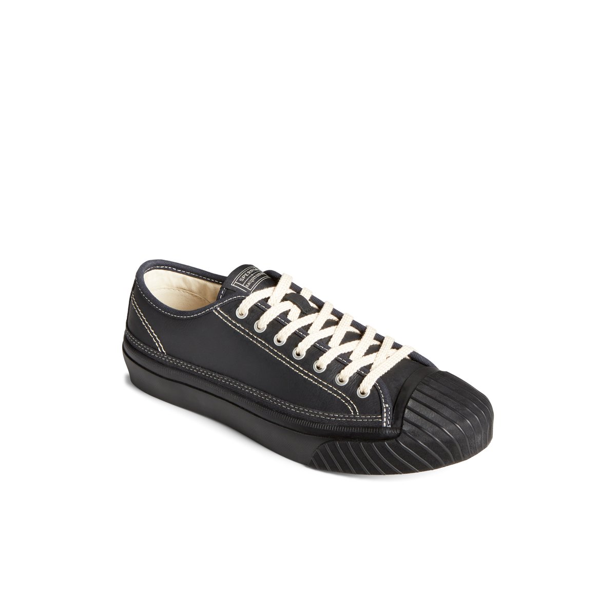 Black Sperry Racquet Oxford | 6738-NTYAV