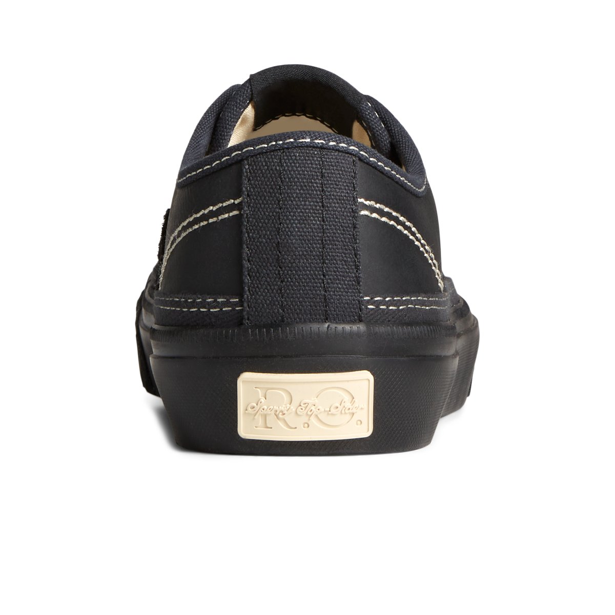 Black Sperry Racquet Oxford | 6738-NTYAV