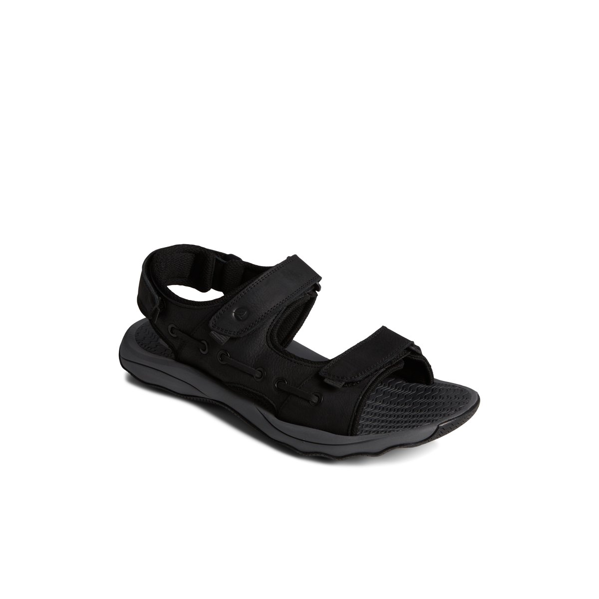 Black Sperry Rivington Sandal | 9825-HMVNY