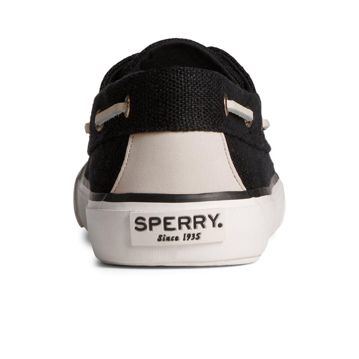 Black Sperry SeaCycled Bahama II Baja Sneaker | 3092-ORWEC