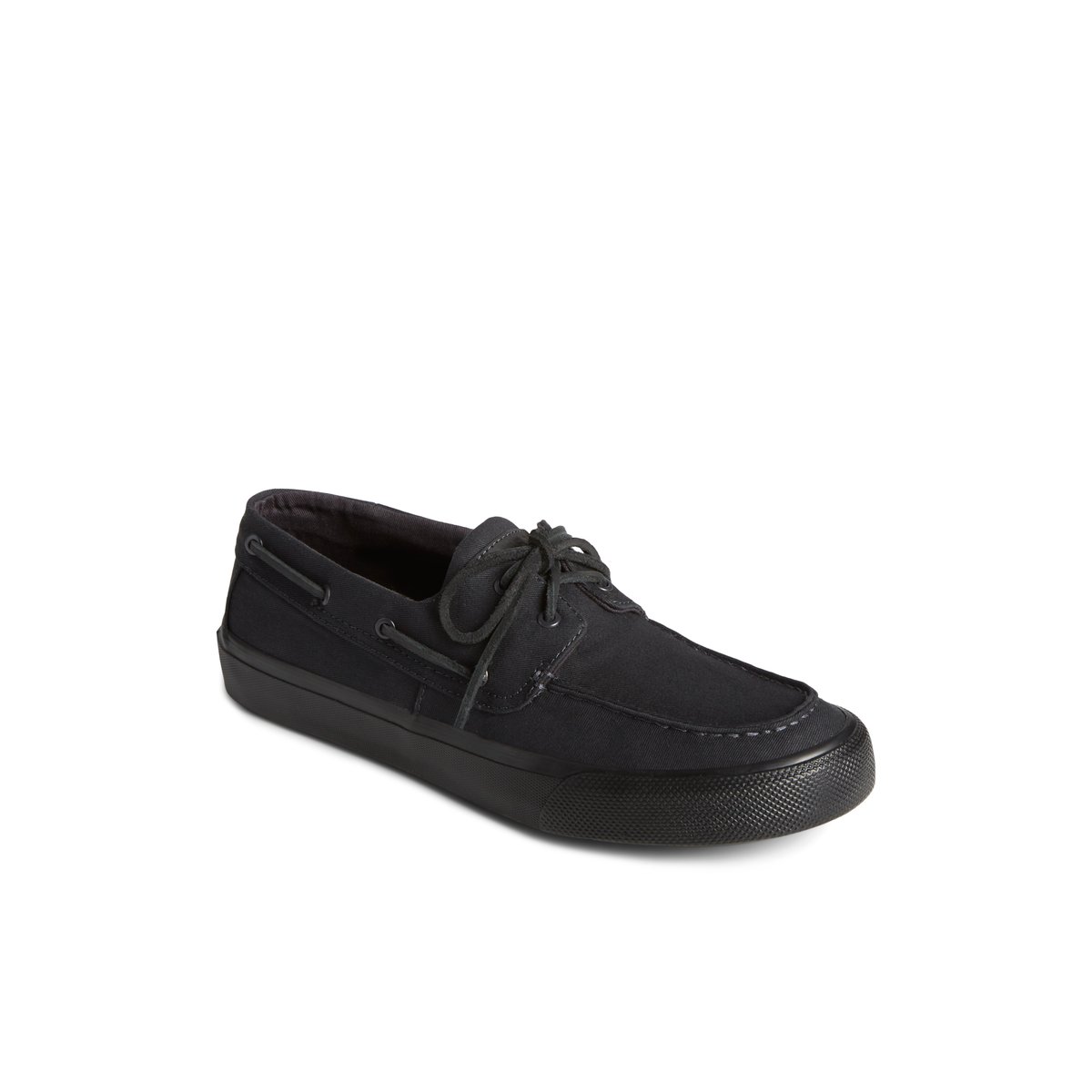 Black Sperry SeaCycled Bahama II Sneaker | 6713-IRWCU