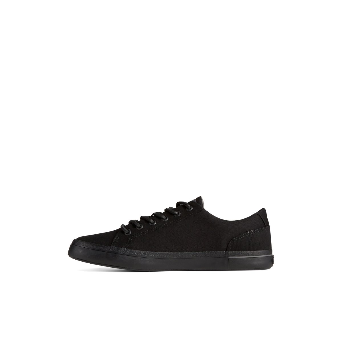 Black Sperry SeaCycled Striper II Textile Sneaker | 4903-EWHVX