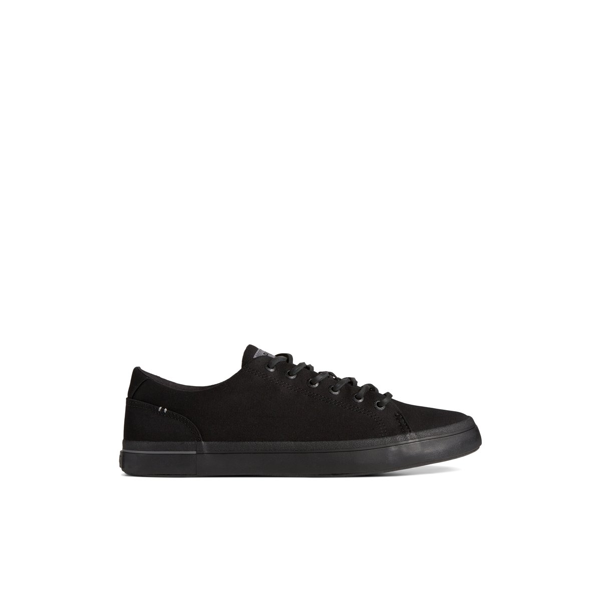 Black Sperry SeaCycled Striper II Textile Sneaker | 4903-EWHVX