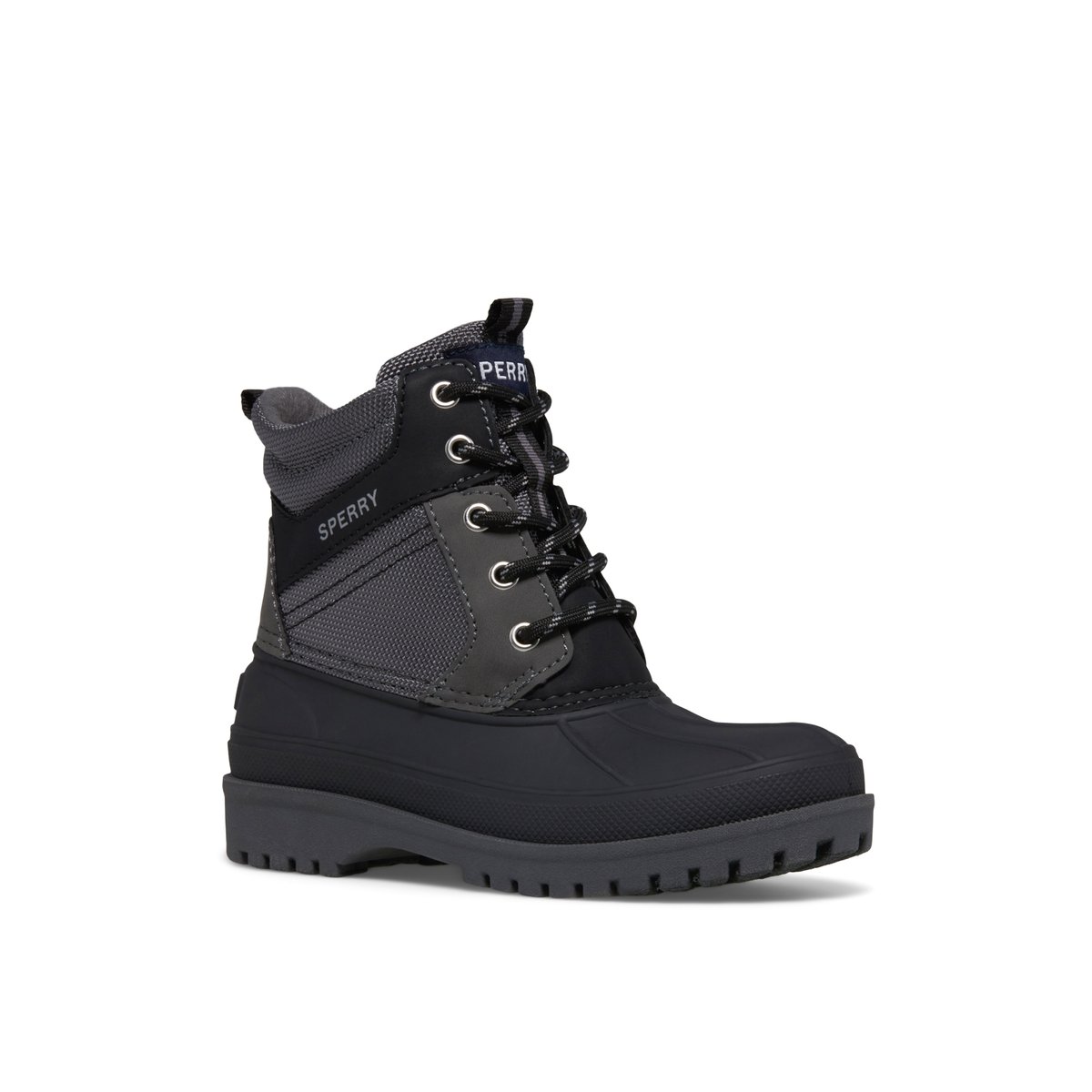 Black Sperry Storm Hopper Boot | 4563-MLPCK