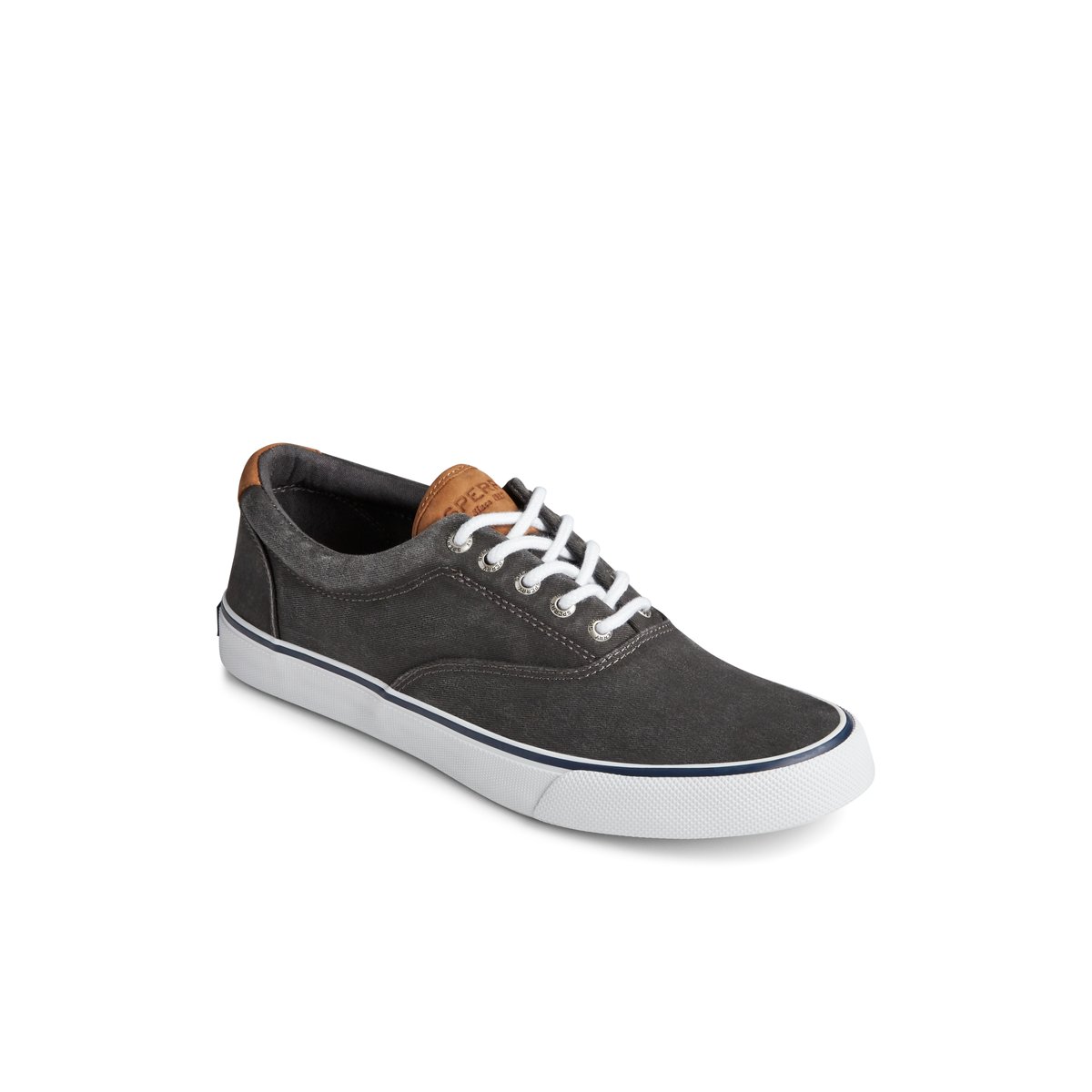 Black Sperry Striper II CVO Sneaker | 2179-TDYKR