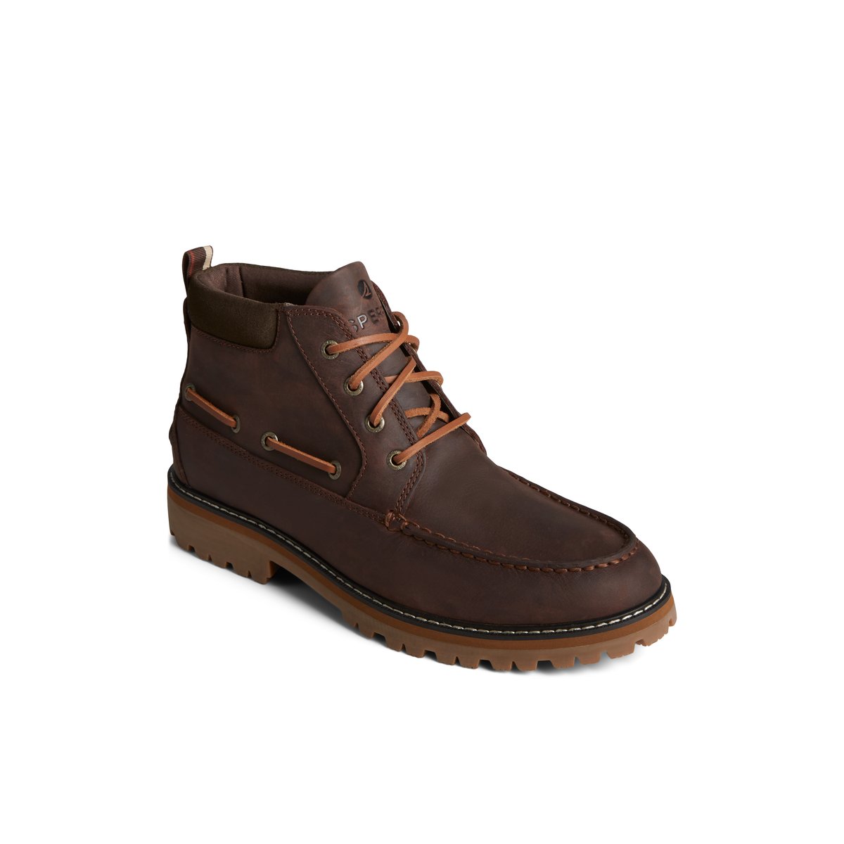 Brown Sperry Authentic Original Lug Chukka Boot | 3129-KFGLD