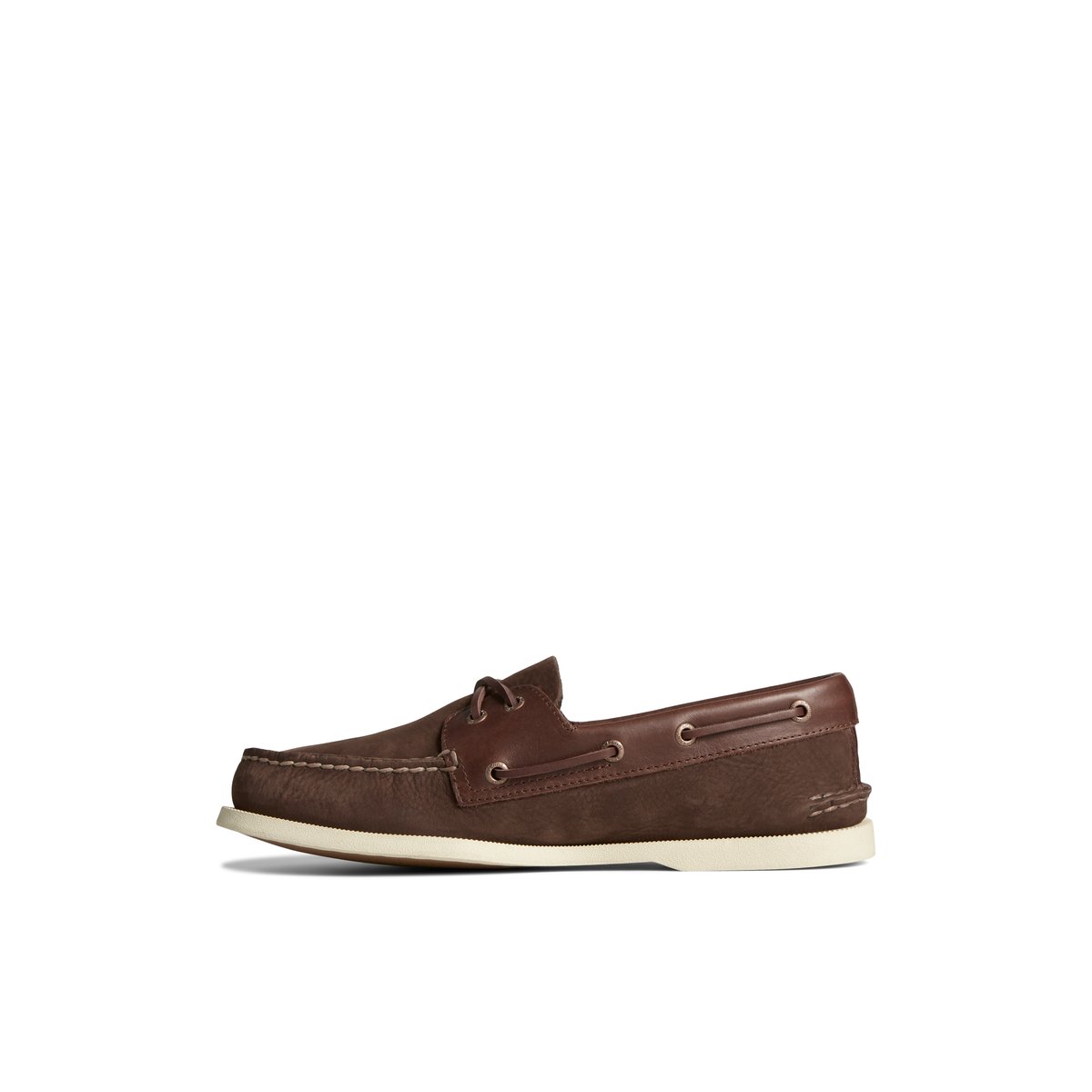 Brown Sperry Authentic Original Nubuck Boat Shoe | 2918-PBSXQ