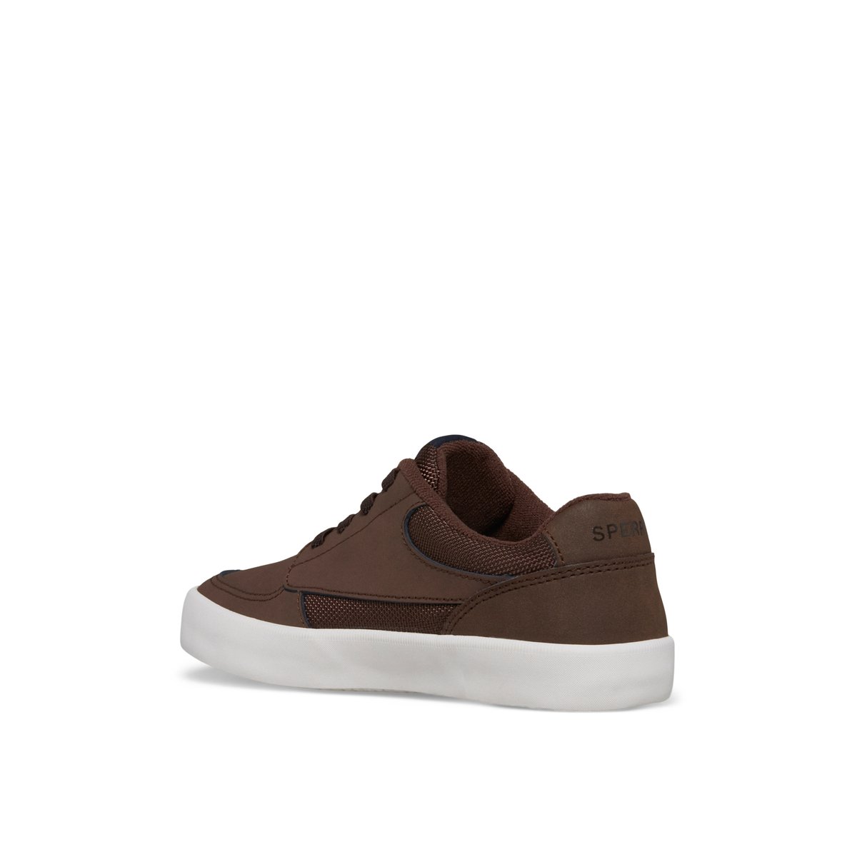 Brown Sperry Boardwalk Leather Sneaker | 2648-UNCBP