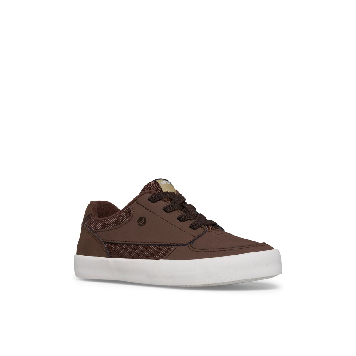 Brown Sperry Boardwalk Leather Sneaker | 2648-UNCBP