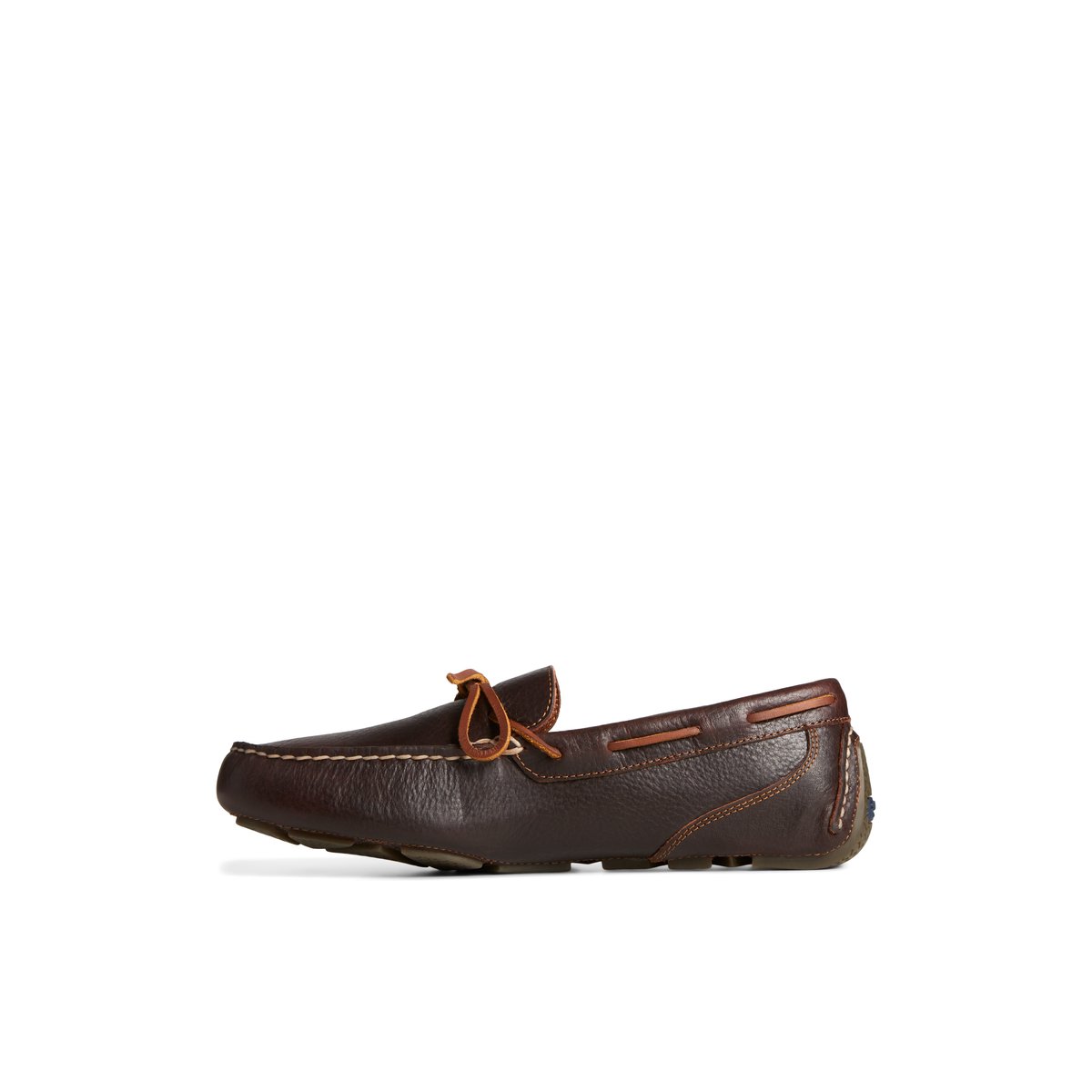 Brown Sperry Davenport Pull Up Leather 1-Eye Driver | 0725-DMWRQ