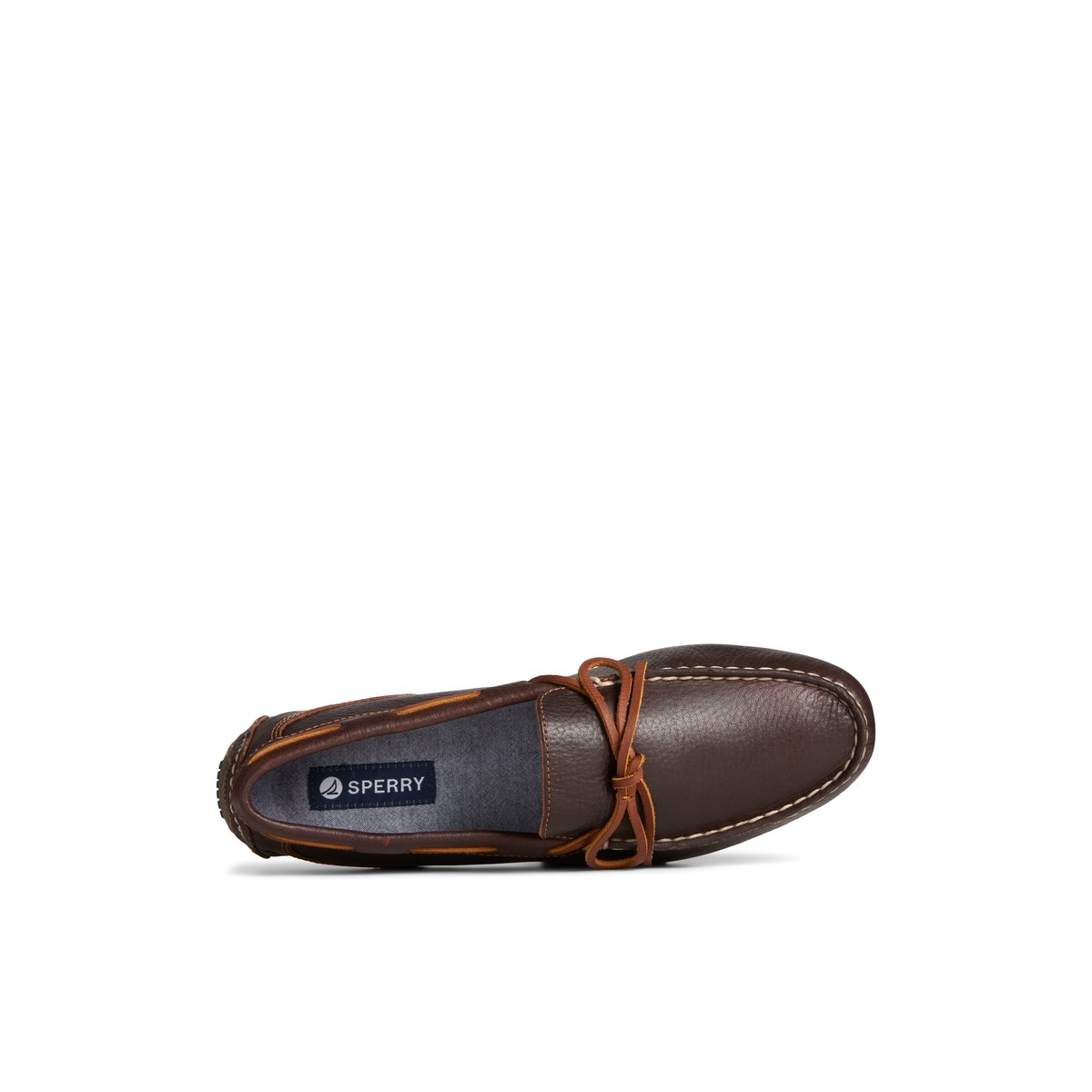 Brown Sperry Davenport Pull Up Leather 1-Eye Driver | 0725-DMWRQ