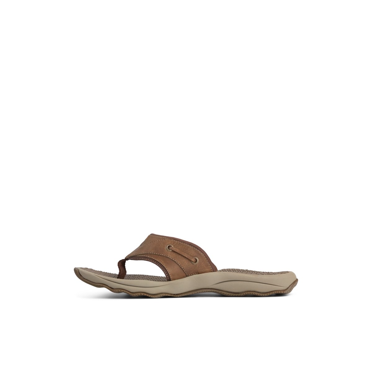 Brown Sperry Outer Banks Flip Flop | 4396-YZVIQ