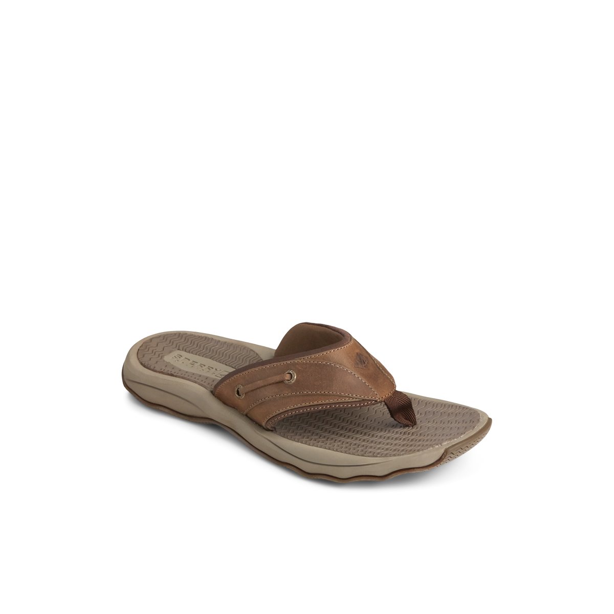 Brown Sperry Outer Banks Flip Flop | 4396-YZVIQ