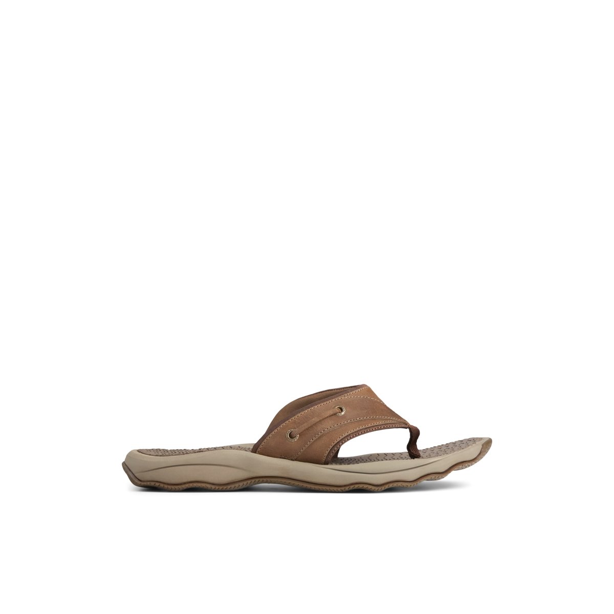 Brown Sperry Outer Banks Flip Flop | 4396-YZVIQ