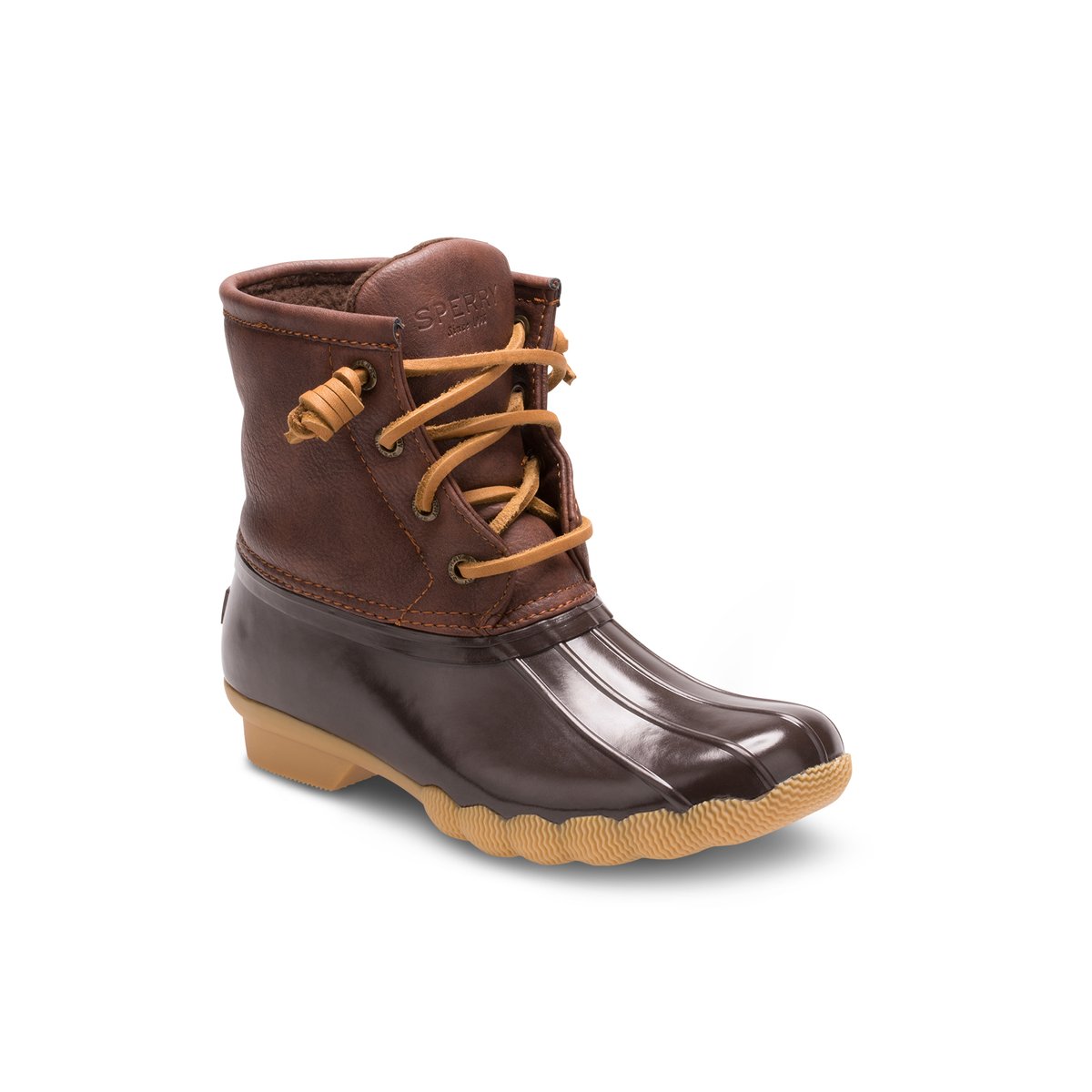 Brown Sperry Saltwater Duck Boot | 8297-VHDKT