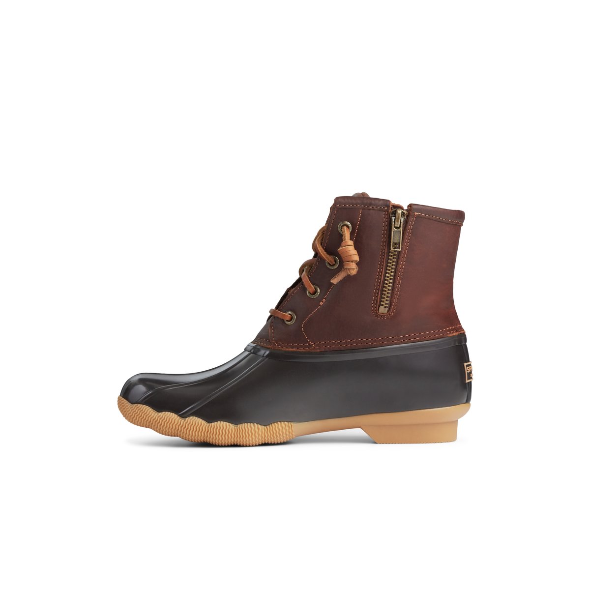 Brown Sperry Saltwater Duck Boot | 9167-JIRKN