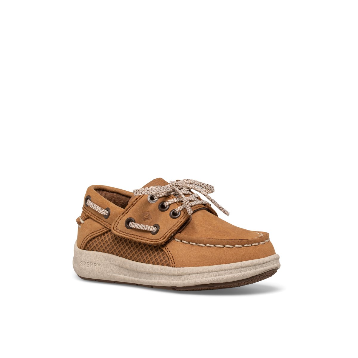 Dark Beige Sperry Gamefish Junior Boat Shoe | 8574-PUZMQ