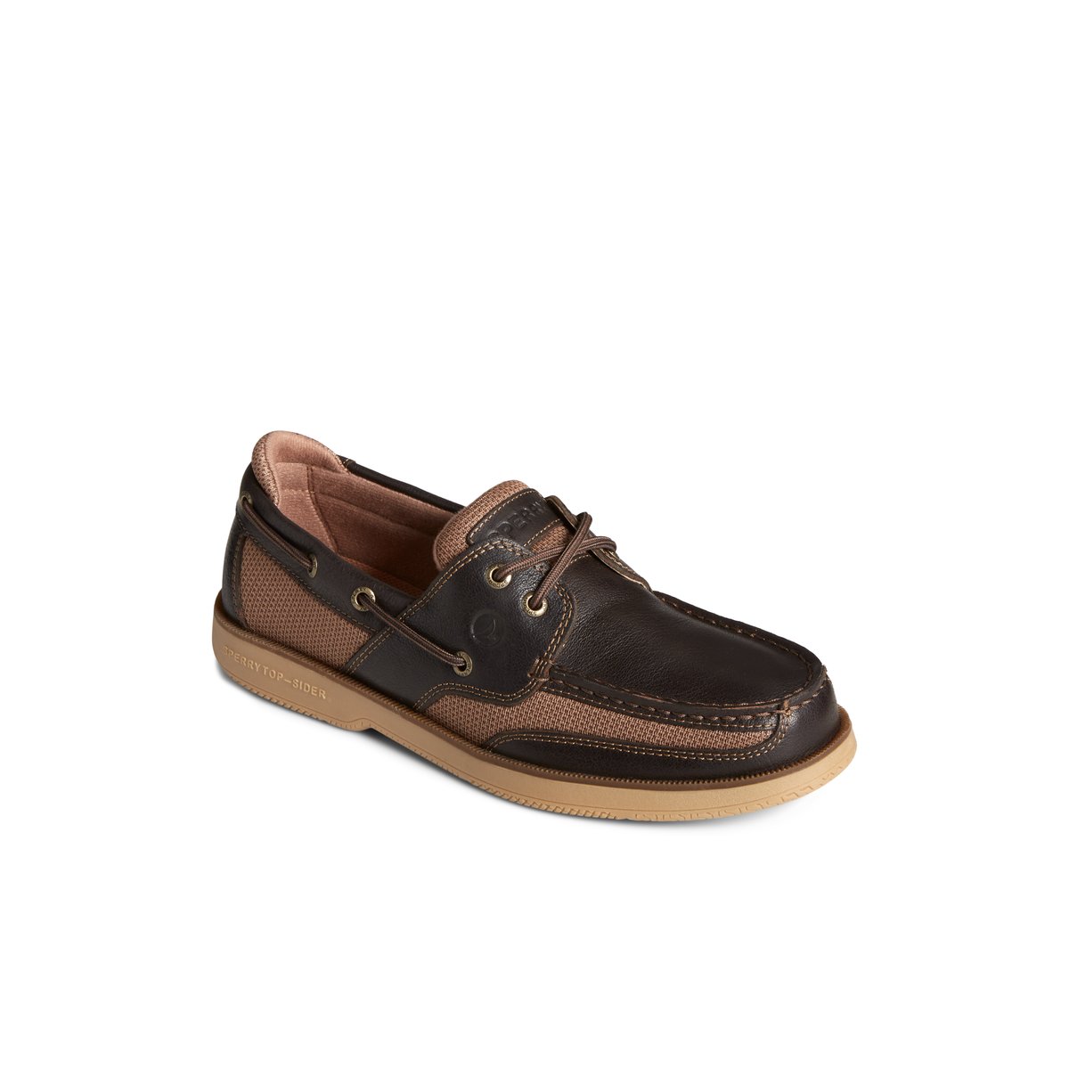 Dark Brown Sperry Surveyor 2-Eye Boat Shoe | 8241-VNKAB