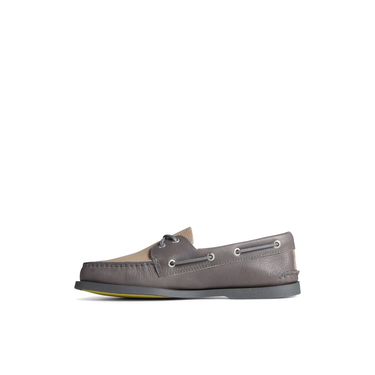 Grey Sperry Authentic Original Tumbled Boat Shoe | 0439-BQZKD