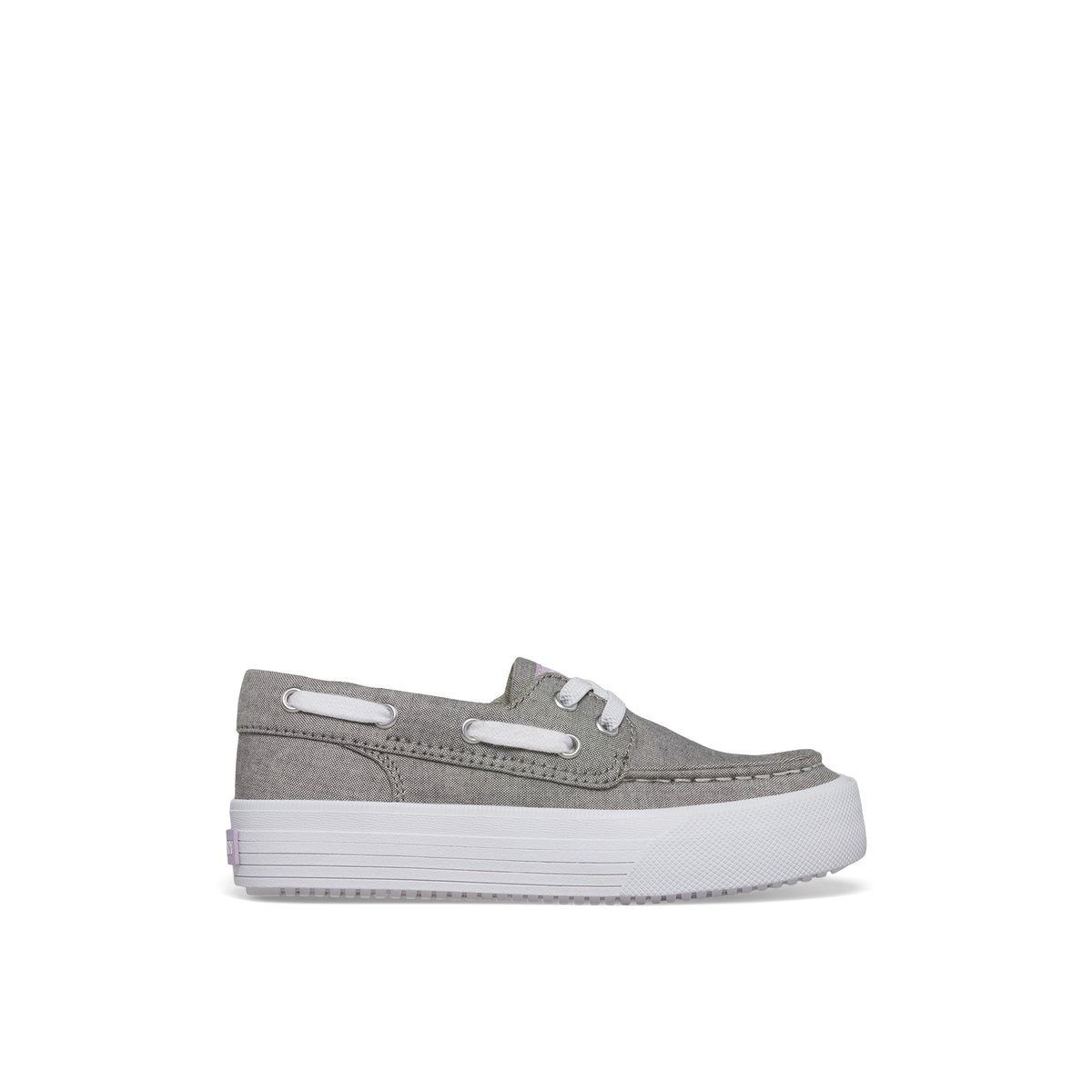 Grey Sperry Bahama Platform Sneaker | 0632-NMWAX