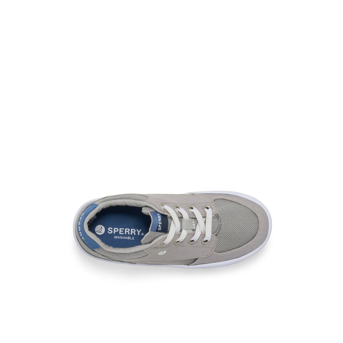 Grey Sperry Boardwalk Washable Sneaker | 5208-SEXMZ