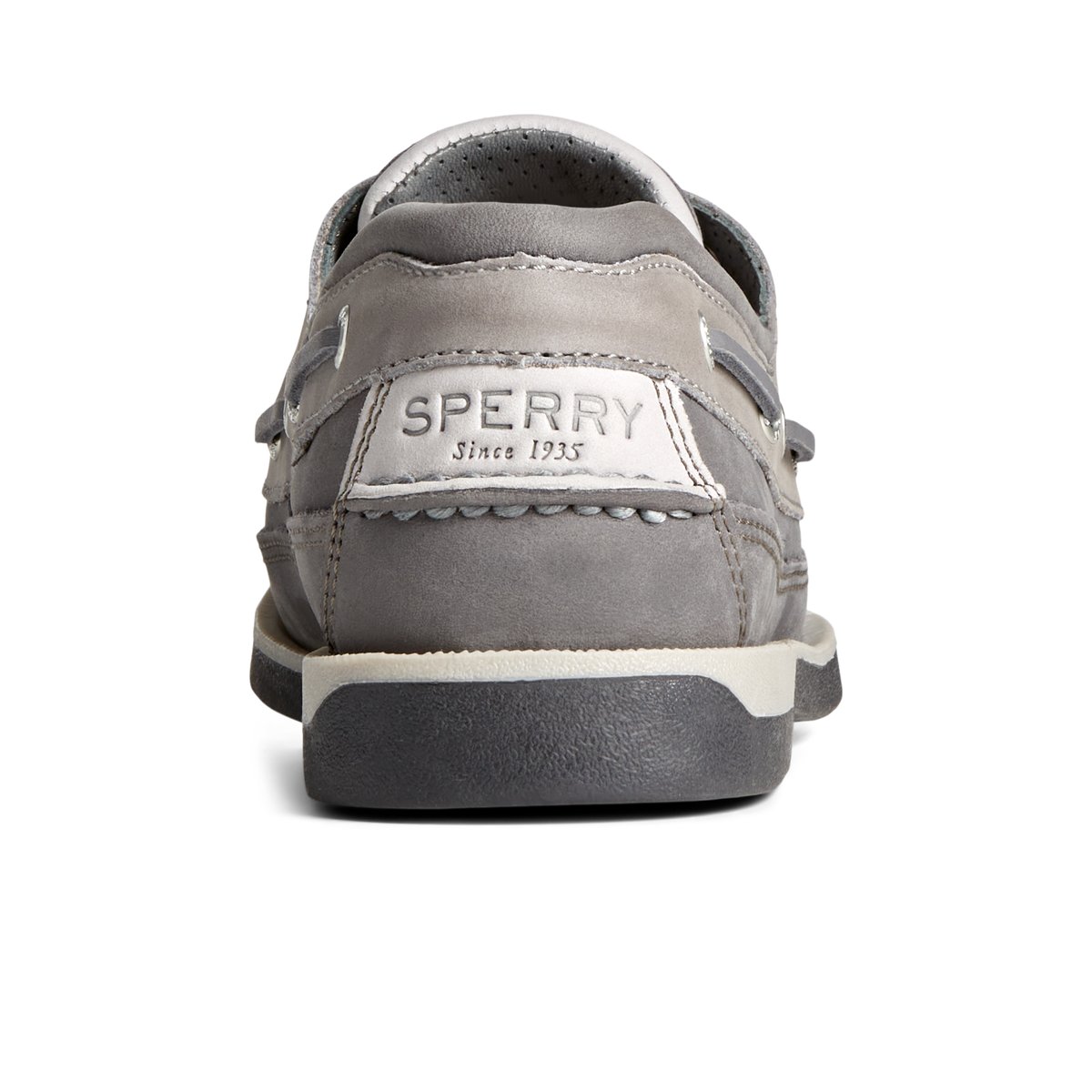 Grey Sperry Gold Cup Mako Boat Shoe | 0183-UKOJA