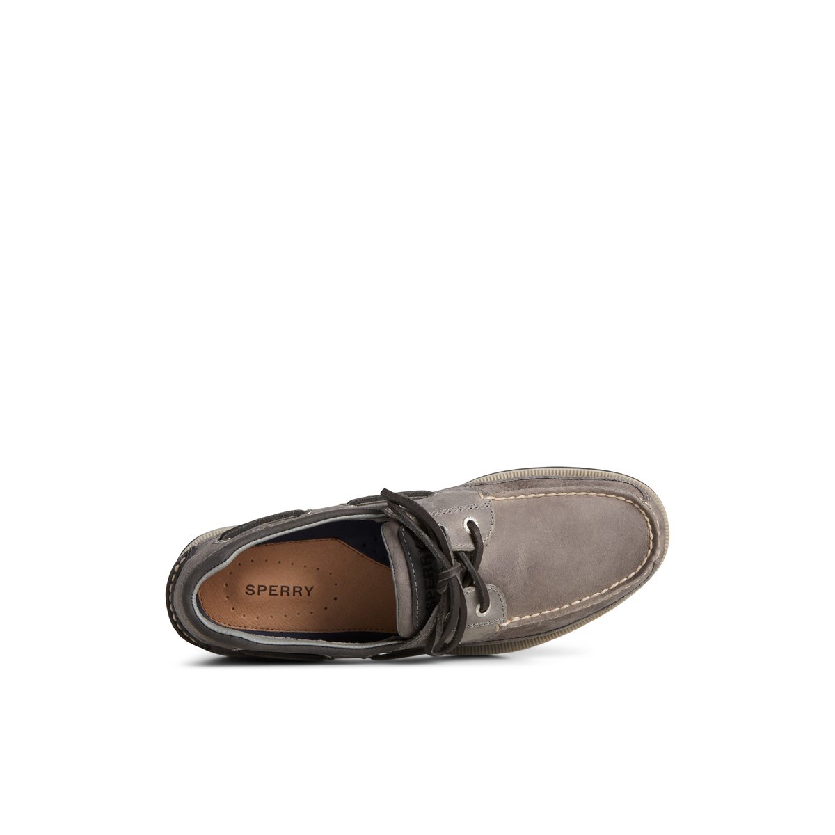 Grey Sperry Mako Canoe Moc Boat Shoe | 5712-SZNXD