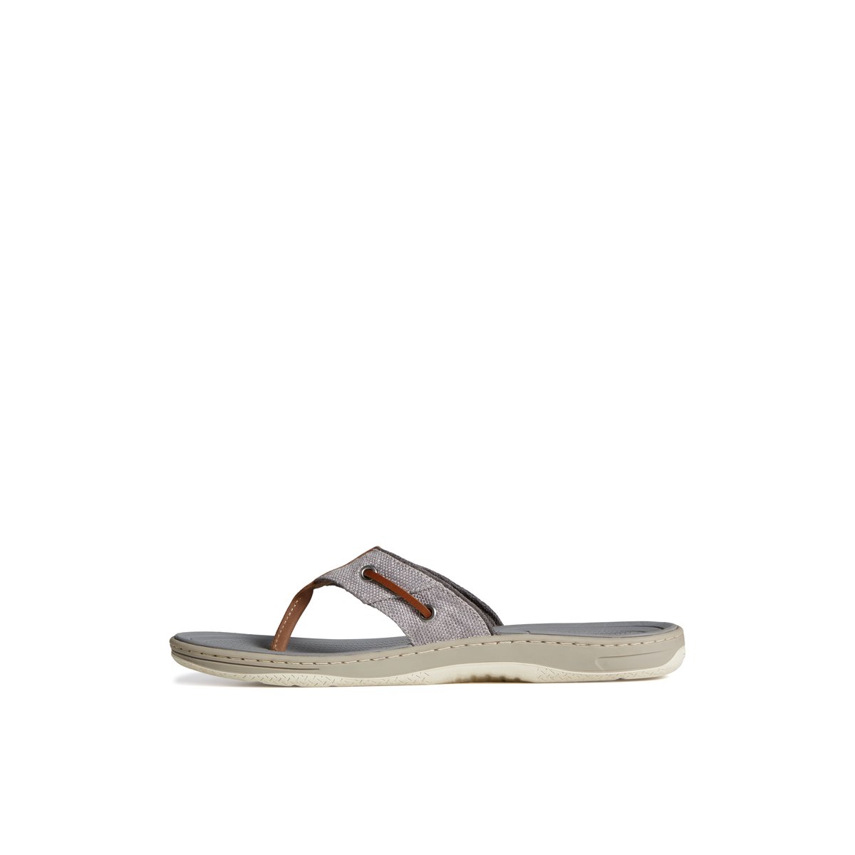 Grey Sperry SeaCycled Baitfish Baja Flip Flop | 2104-GXBLY