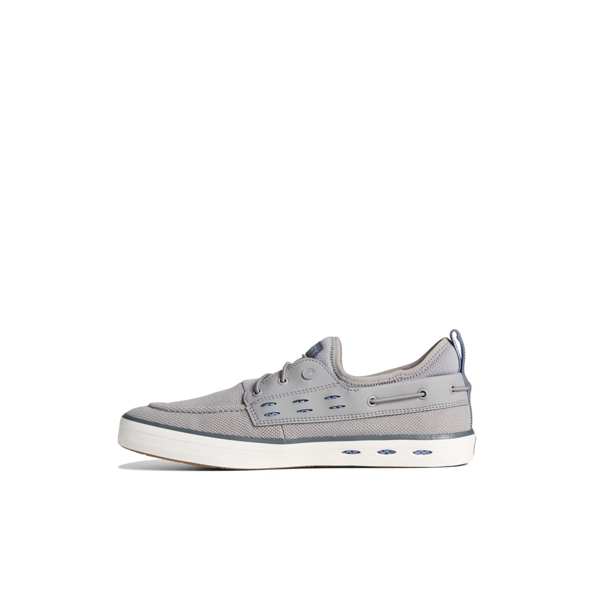 Grey Sperry SeaCycled Fairlead Boat Sneaker | 7396-KQEFW