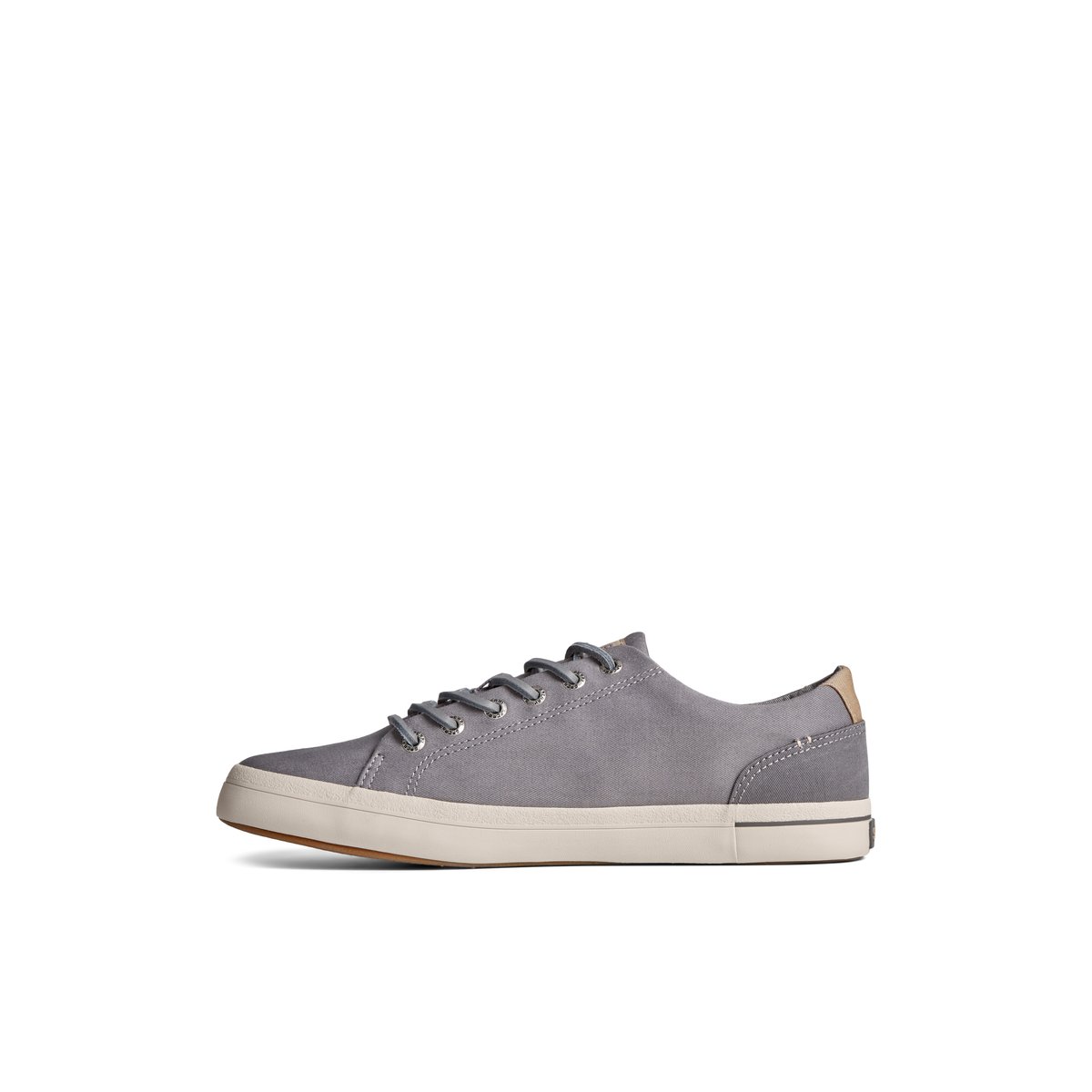 Grey Sperry SeaCycled Striper II Textile Sneaker | 8012-NCGSY