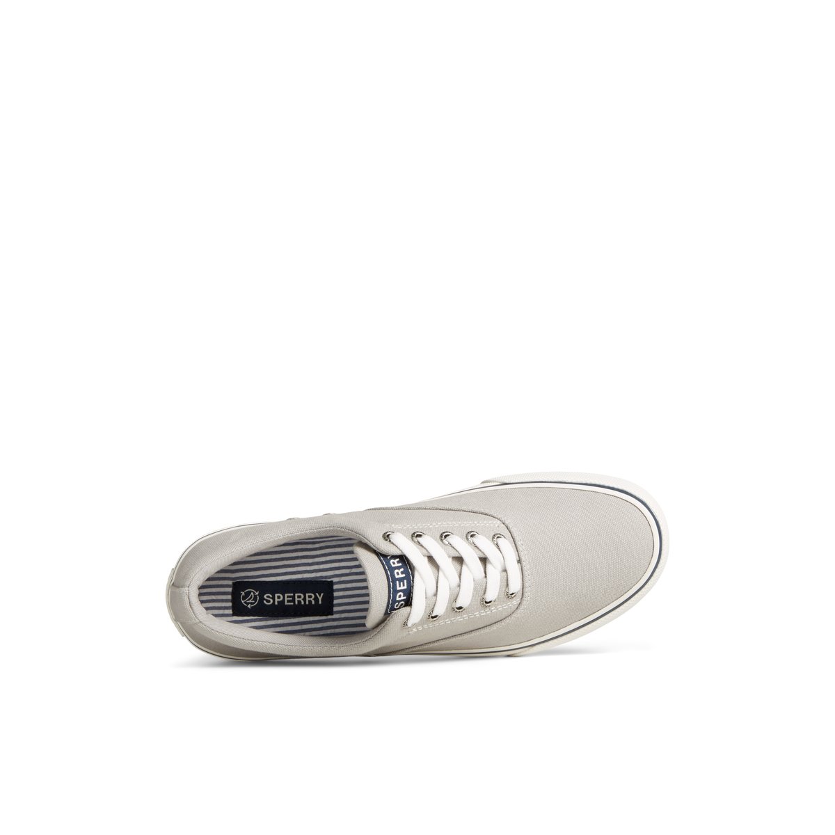 Grey Sperry Striper II Canvas CVO Sneaker | 3816-IOHGD