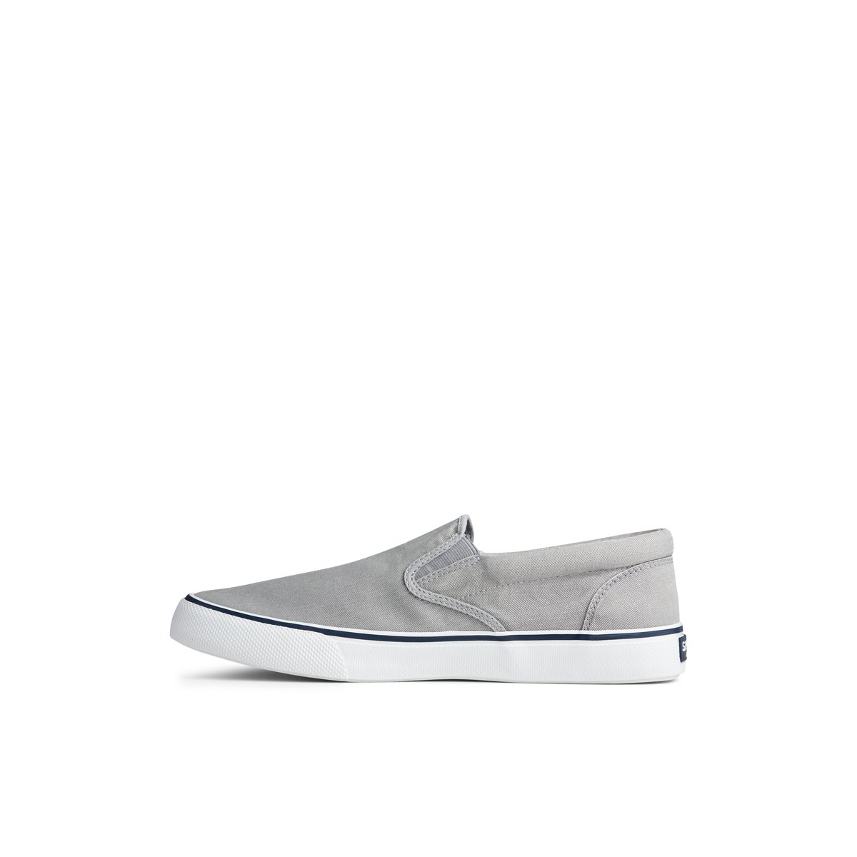 Grey Sperry Striper II Slip On Sneaker | 0148-GCNKZ