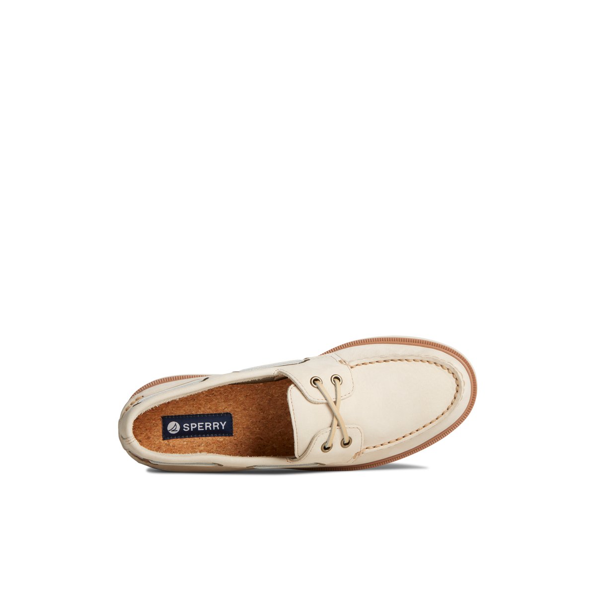 Khaki Sperry Authentic Original Double Sole Nubuck Boat Shoe | 3176-OFQXZ