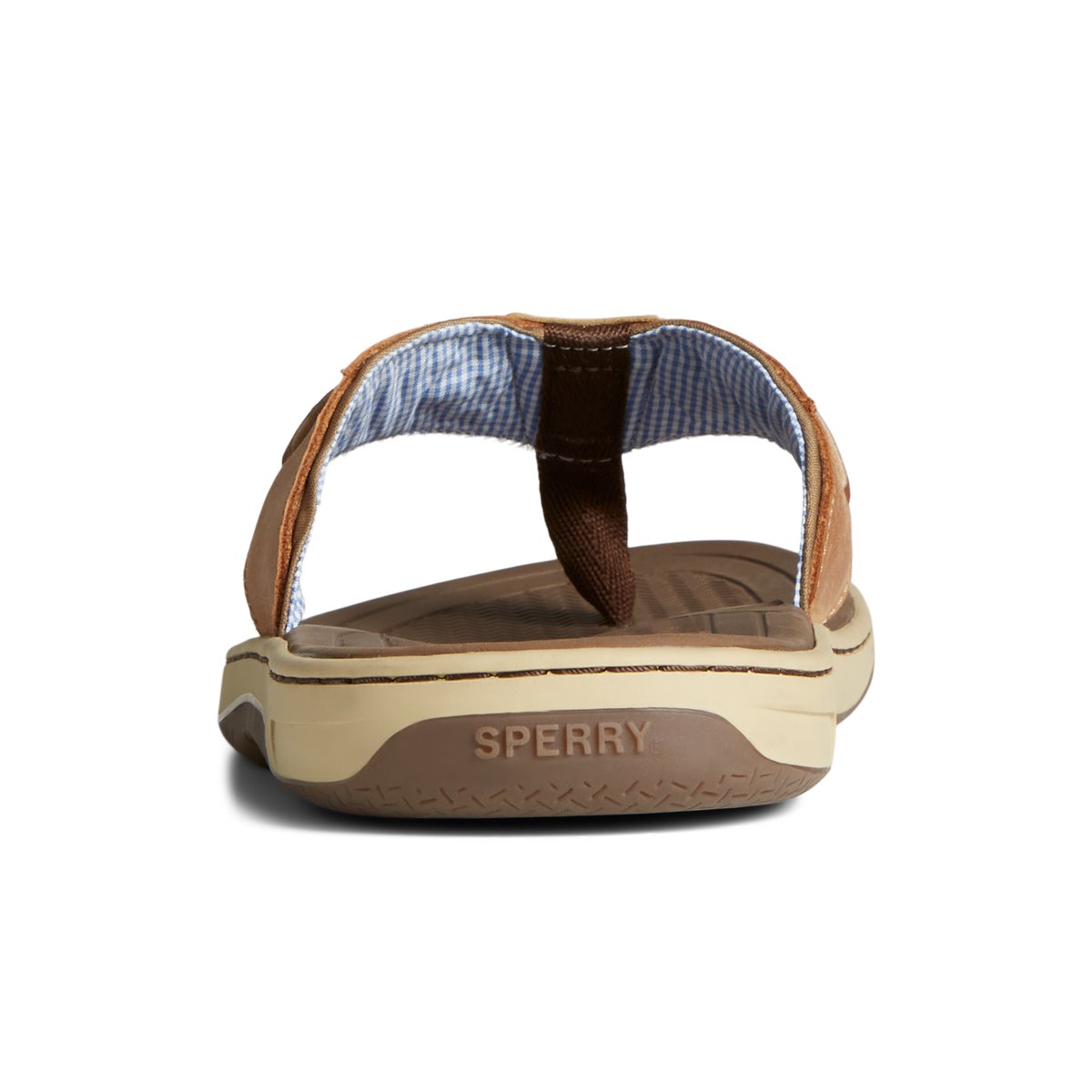 Light Brown Sperry Baitfish Flip Flops | 6028-CTGUF