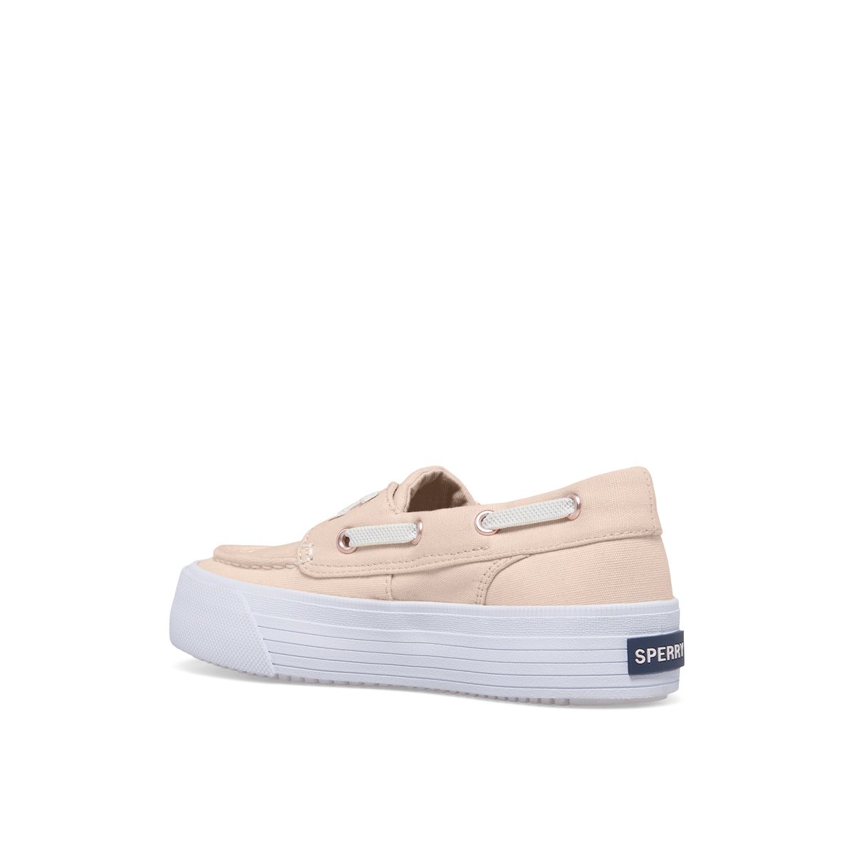 Light Red Sperry Bahama Platform Sneaker | 7481-YQAFM