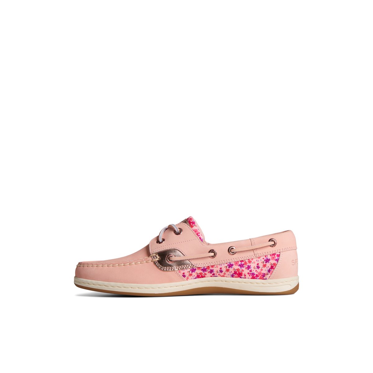 Light Red Sperry Koifish Floral Boat Shoe | 7651-NDAZW