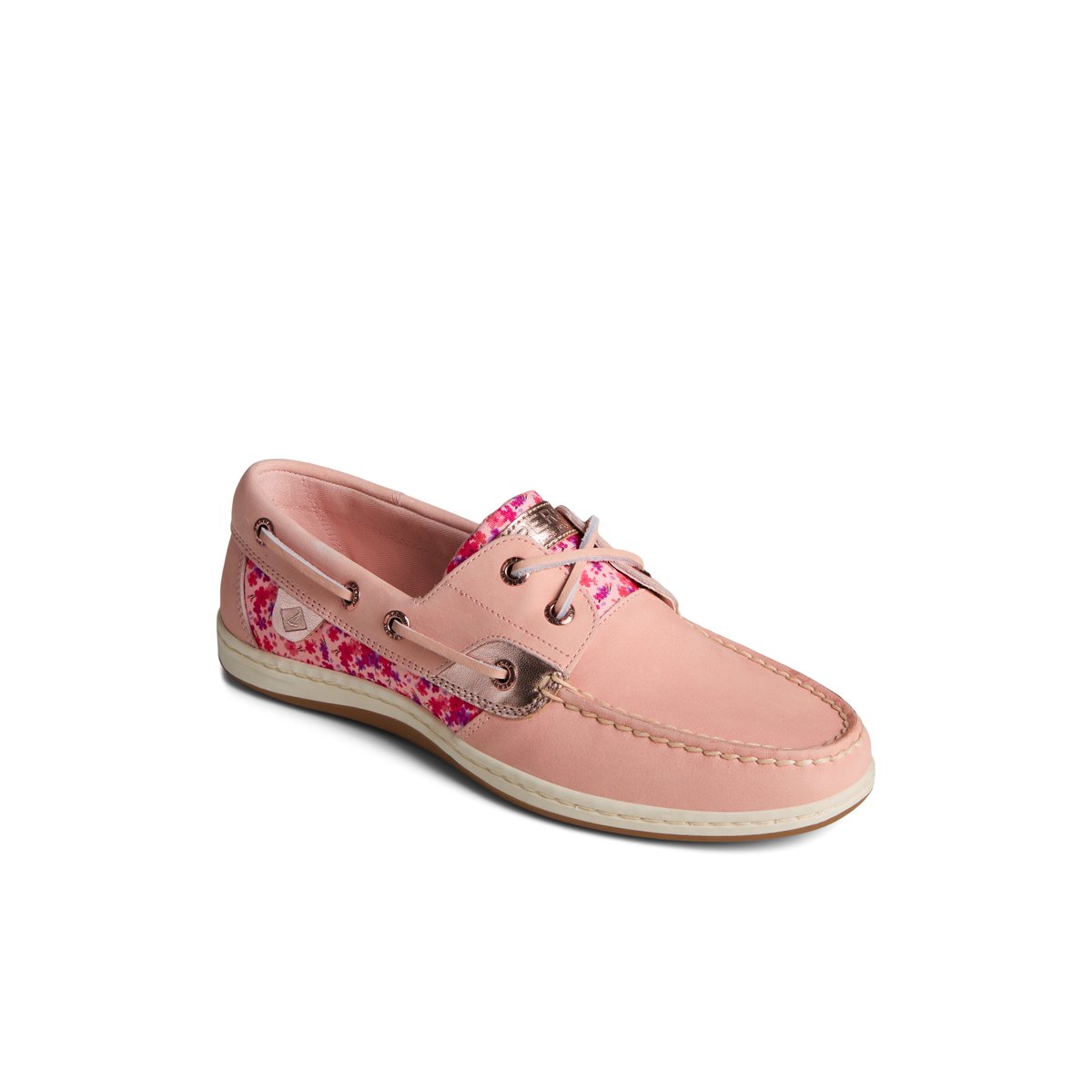 Light Red Sperry Koifish Floral Boat Shoe | 7651-NDAZW