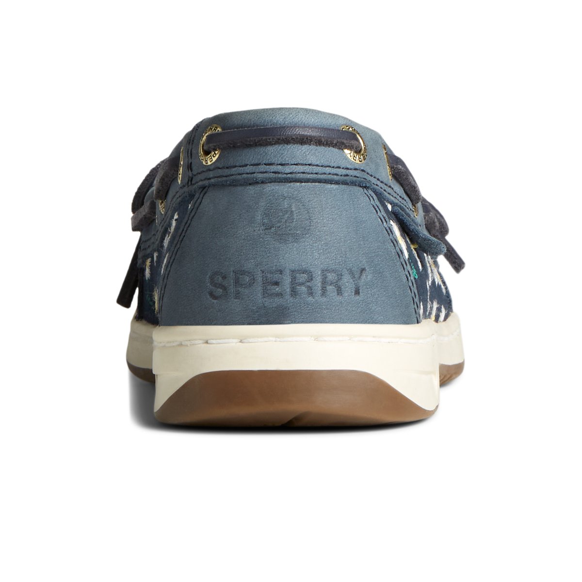 Navy Sperry Angelfish Floral Boat Shoe | 8462-ZYSMP