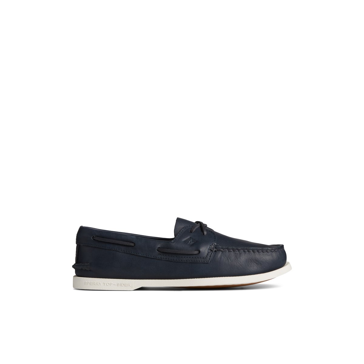 Navy Sperry Authentic Original Cross Lace Boat Shoe | 0678-HOSVQ