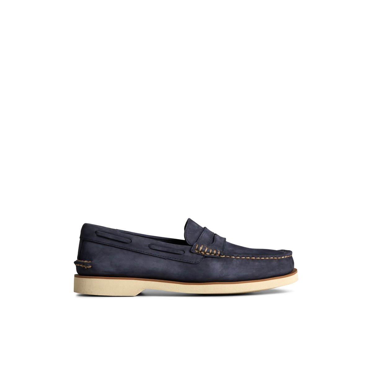 Navy Sperry Authentic Original Double Sole Penny Loafer | 0529-YXVJR