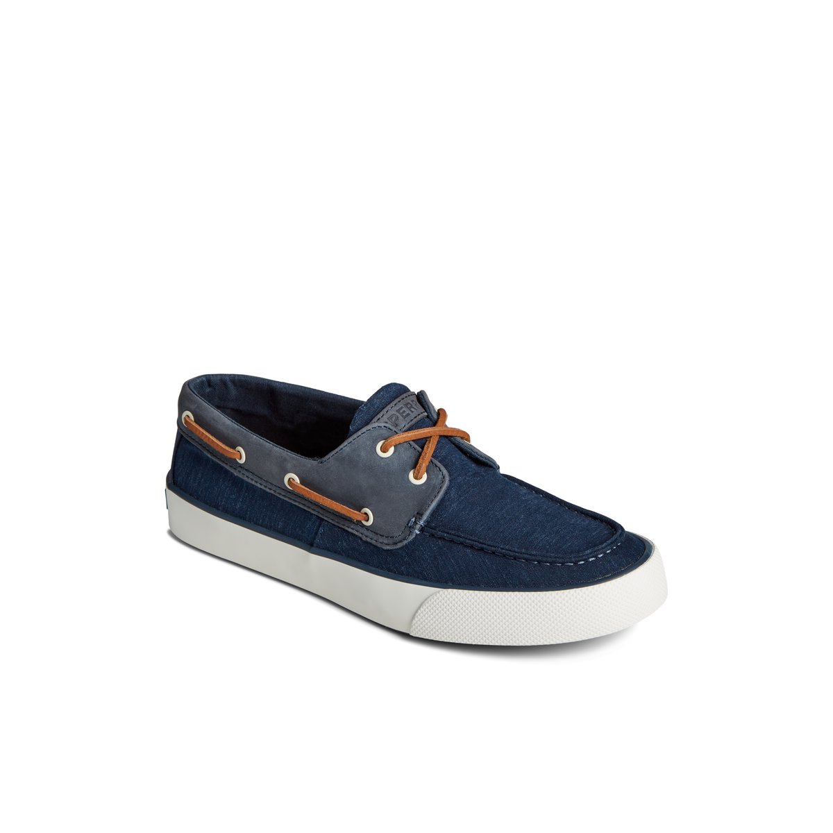 Navy Sperry Bahama II Linen Sneaker | 1567-UWBLM