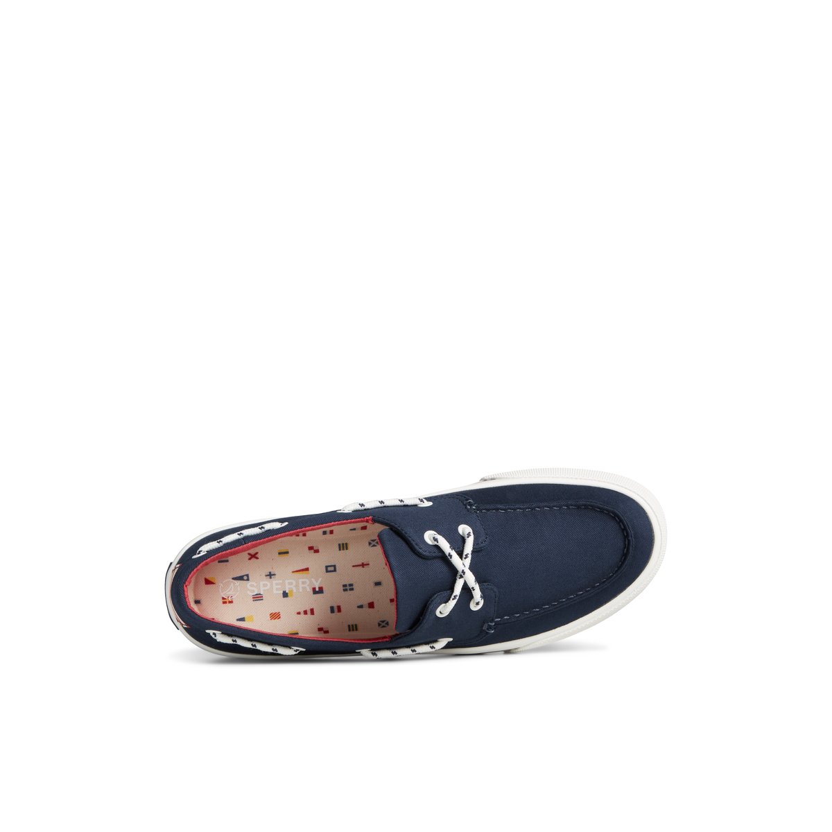 Navy Sperry Bahama II Nautical Sneaker | 7310-SAPOY