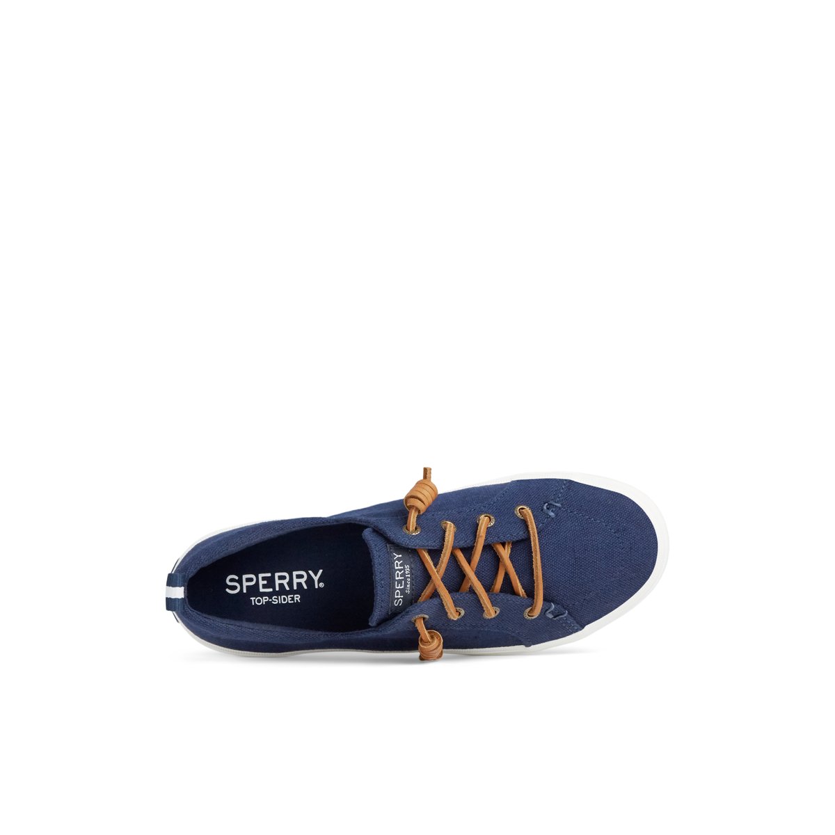 Navy Sperry Crest Vibe Sneaker | 4089-QYBZN