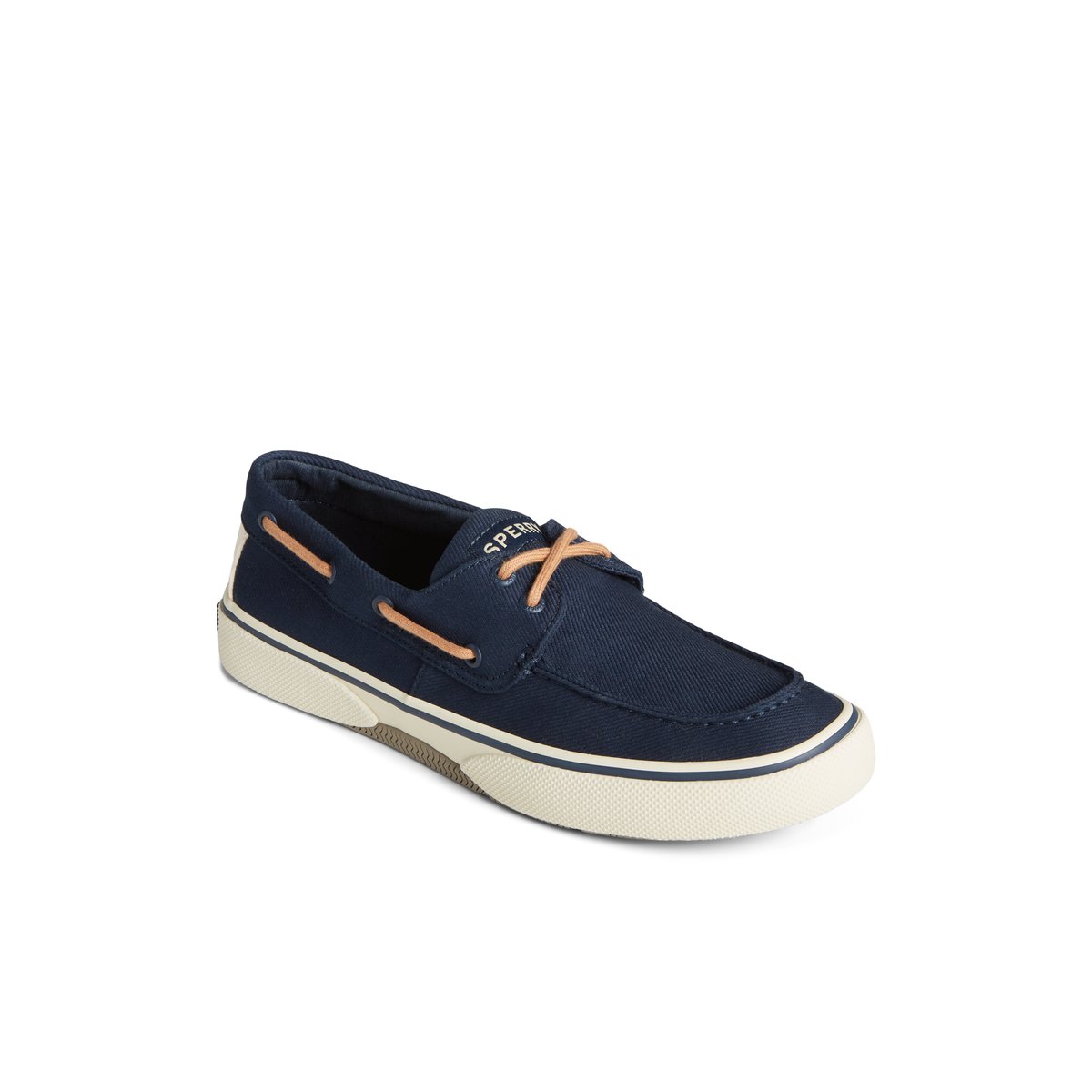 Navy Sperry Halyard 2-Eye Boat Shoe | 3621-GXEVA