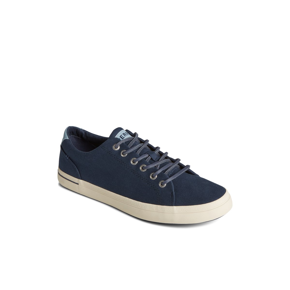 Navy Sperry SeaCycled Striper II Textile Sneaker | 8370-GFDRB