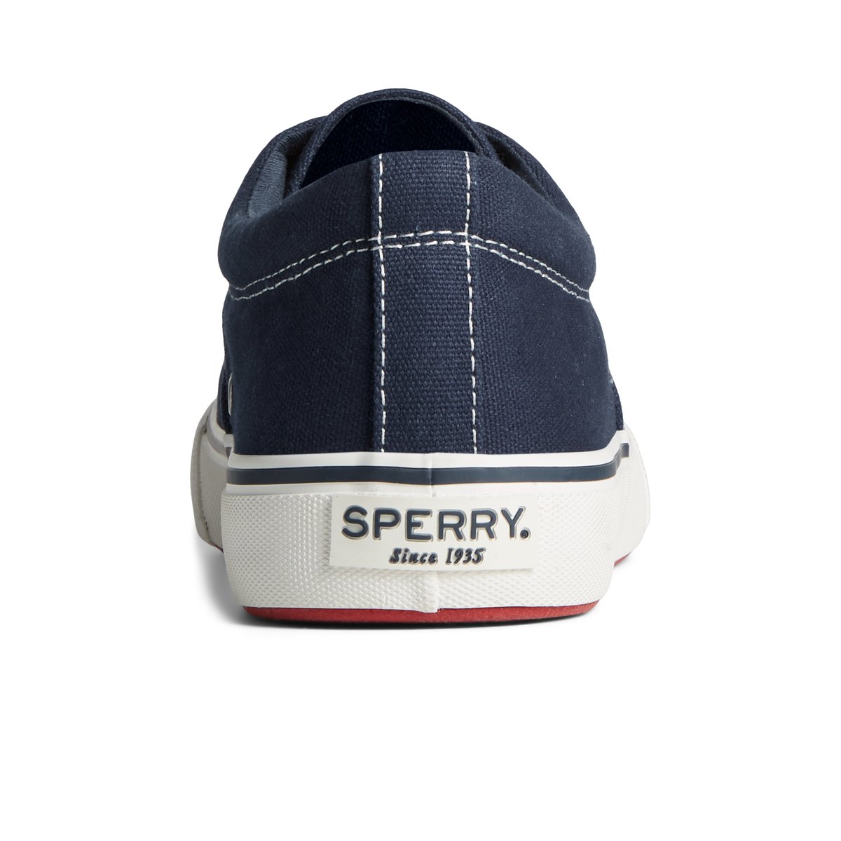 Navy Sperry Striper II Canvas CVO Sneaker | 2681-HFJPT