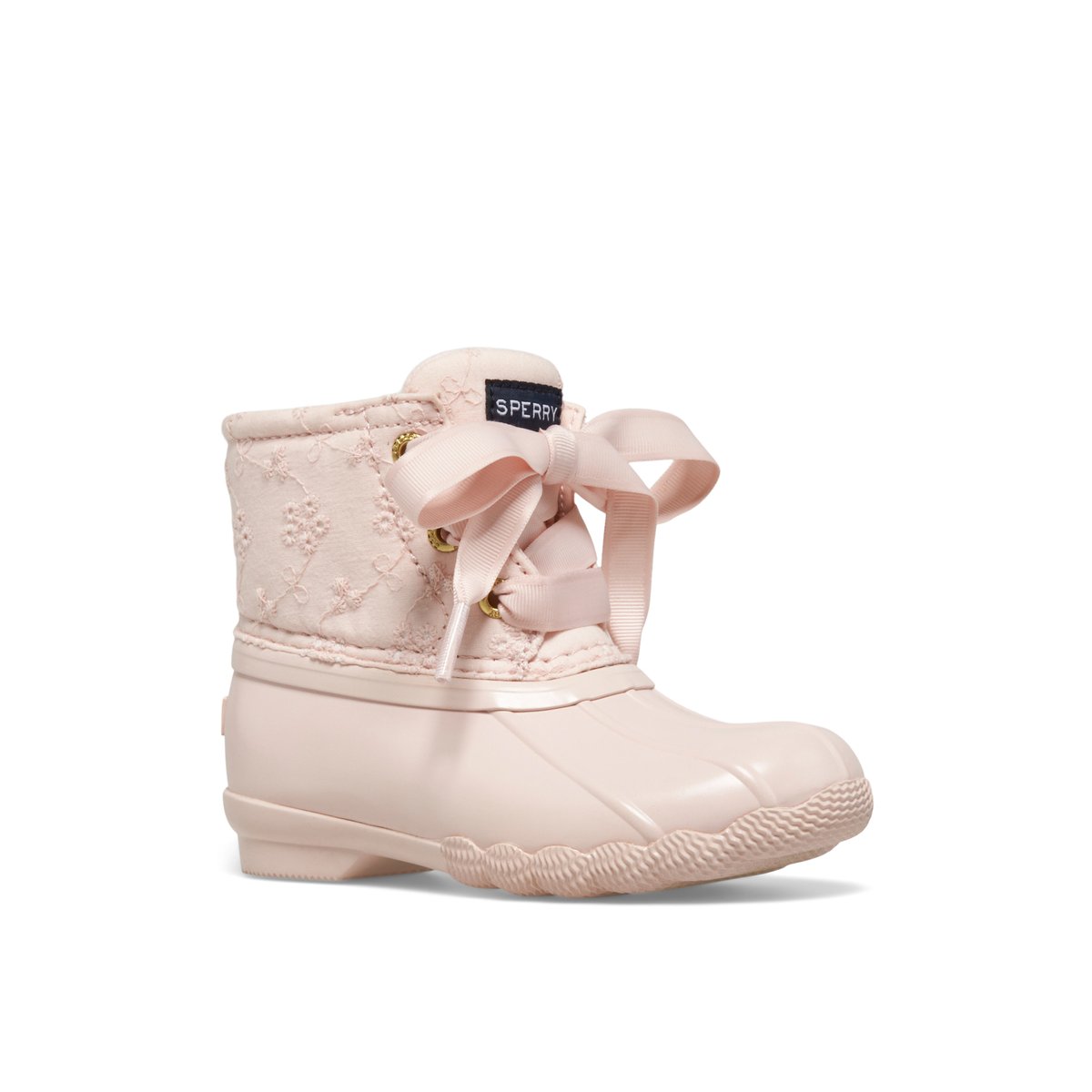 Pink Sperry Saltwater Duck Boot | 0739-IVSOH