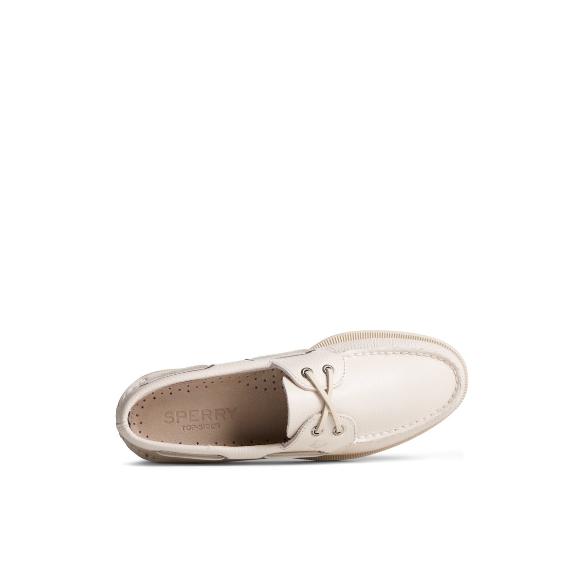 White Sperry Authentic Original Boat Shoe | 6827-EKOYA