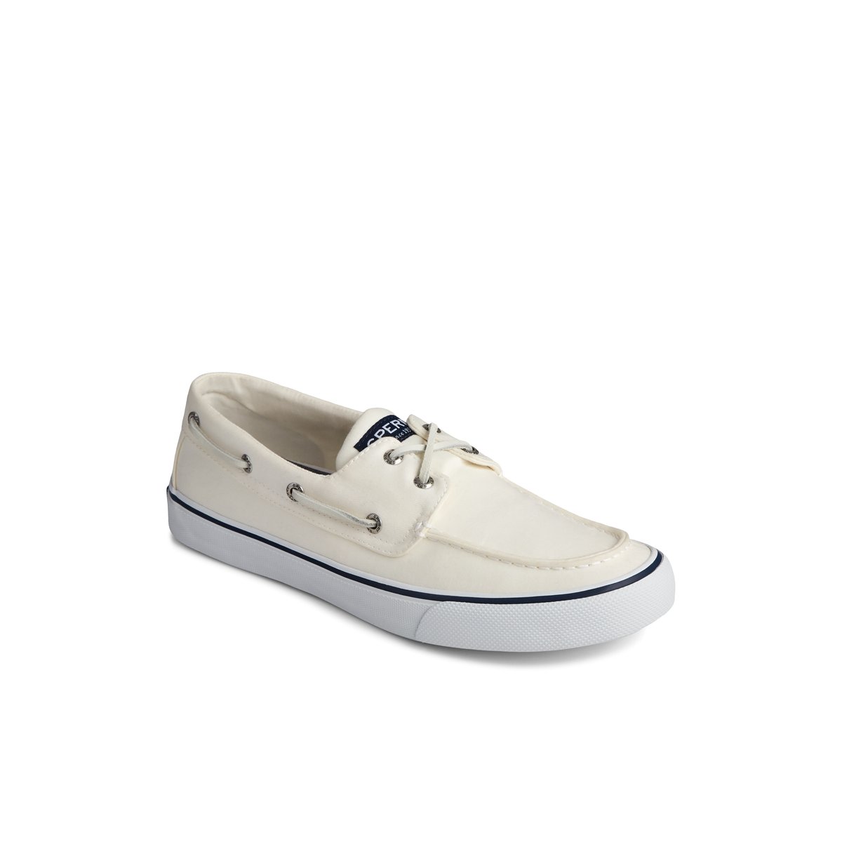 White Sperry Bahama II Sneaker | 9061-QTHVU